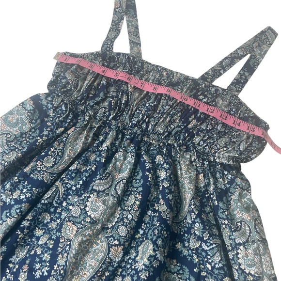 J. Crew Gathered Cotton-Poplin
Paisley Maxi Dress Size 6 nwot - Picture 7 of 12